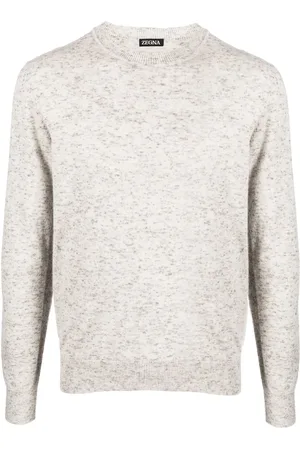 Ermenegildo Zegna Suéter tejido con efecto moteado