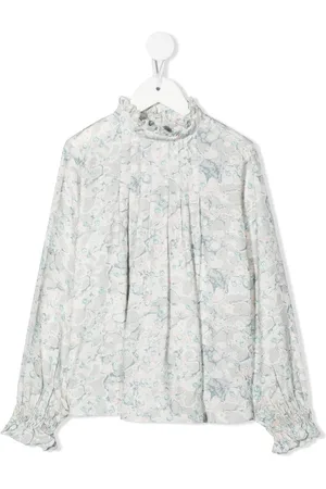 Chloé Blusa con ribete de volantes