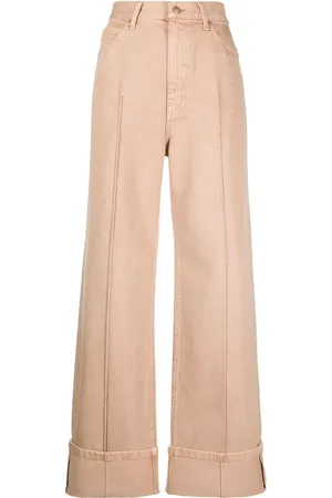 ULLA JOHNSON Pantalones anchos con tiro alto