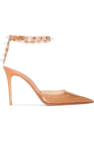 Amina Muaddi Zapatillas Julia con tacón de 95mm