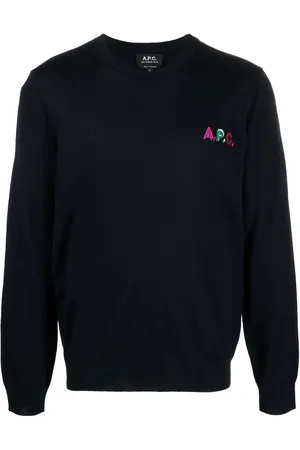 A.P.C. Sudadera con logo bordado