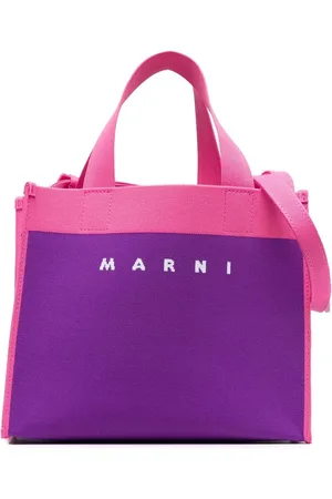 Marni Tote con diseño color block