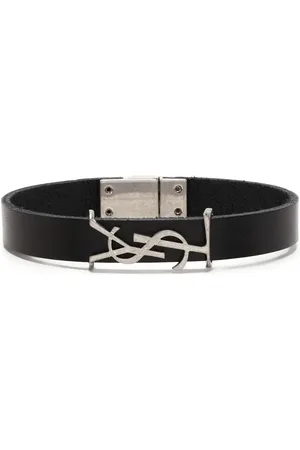 Saint Laurent Pulsera con logo