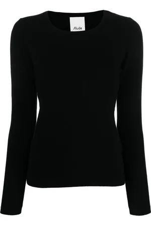 Allude Suéter de cachemira con cuello redondo
