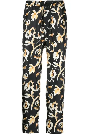 Nanushka Pantalones Jain con estampado floral