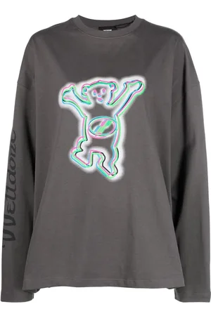 We11 Done Playera con motivo Teddy Bear