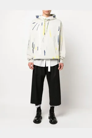 Feng Chen Wang Hoodie con motivo tie-dye