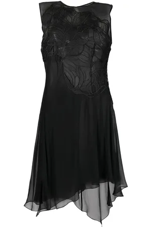 Alberta Ferretti Blusa con bordado floral