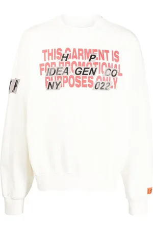 Heron Preston Sudadera con eslogan estampado