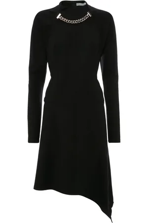 J.W.Anderson Vestido midi con dobladillo asimétrico