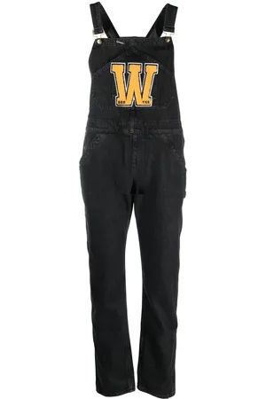 WASHINGTON DEE CEE Overol de mezclilla con logo
