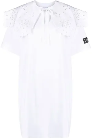 Patou Vestido estilo playera con cuello removible