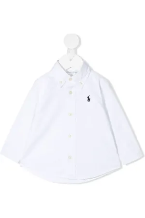 Ralph Lauren Camisa con logo bordado