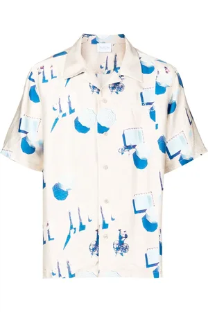 BLUE SKY INN Camisa con fotografía estampada