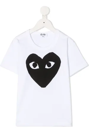 Comme des Garçons Heart-print cotton T-shirt