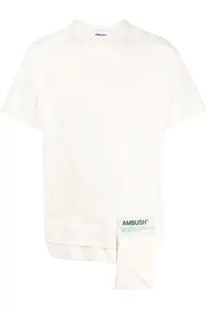 AMBUSH Playera con detalle de bolsillo en el ribete
