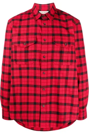 Filson Camisa con estampado de cuadros
