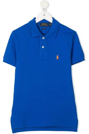 Ralph Lauren Playera tipo polo con logo bordado