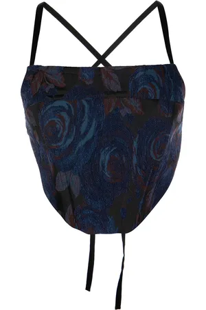 ROSETTA GETTY Top con estampado floral