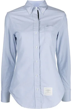 Thom Browne Camisa con parche del logo