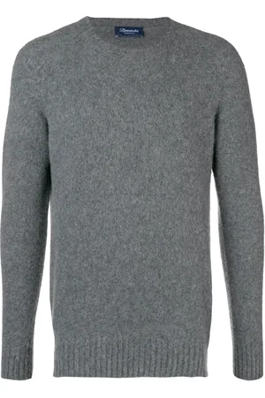 DRUMOHR Crew neck brushed sweater