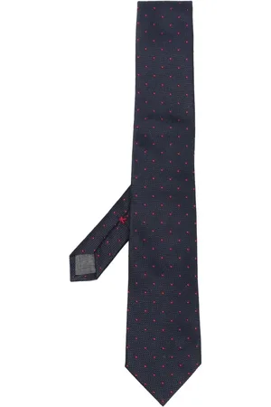Brunello Cucinelli Corbata con motivo de lunares