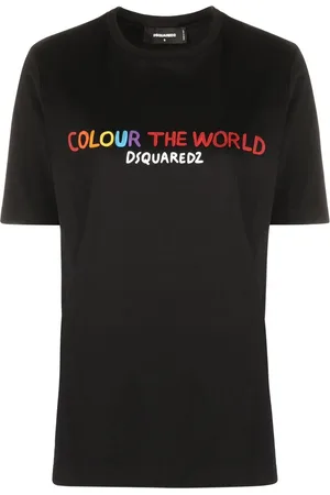 Dsquared2 Playera con eslogan estampado
