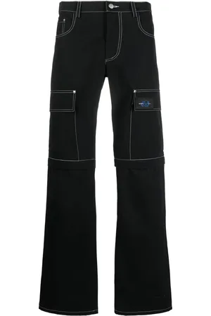 MISBHV Pantalones cargo rectos de x UFO361