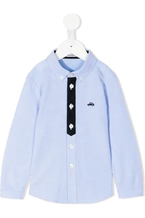 Familiar Playera tipo polo manga larga