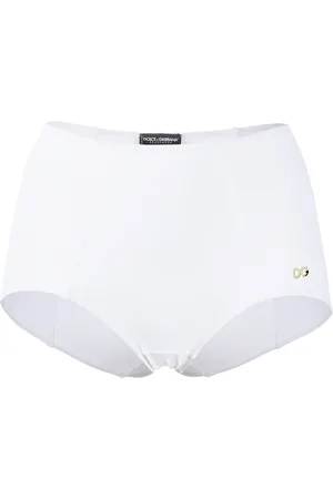 Dolce & Gabbana Bikini bottom con placa DG