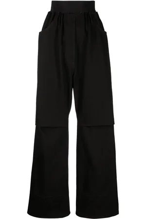 RAF SIMONS Jeans anchos con tiro alto