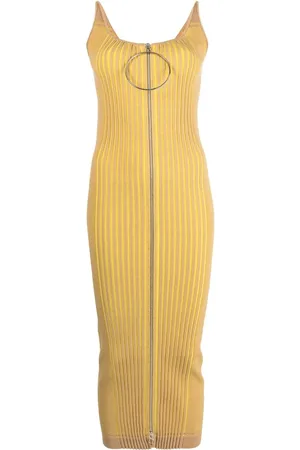 Paco rabanne Vestido midi con cierre