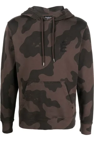 Etudes Hoodie Klein Camo con parche de logo