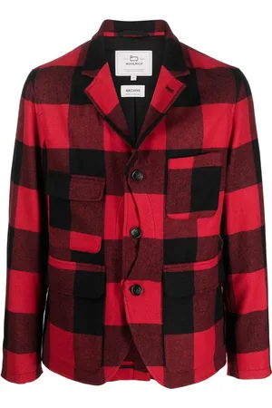 Woolrich Blazer Upland con motivo de cuadros