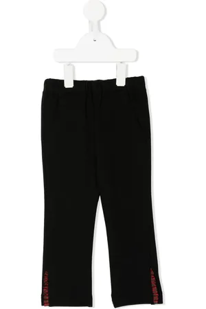 Familiar Pantalones rectos con detalle de volantes