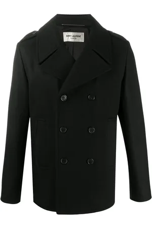 Saint Laurent Chaquetón de lana
