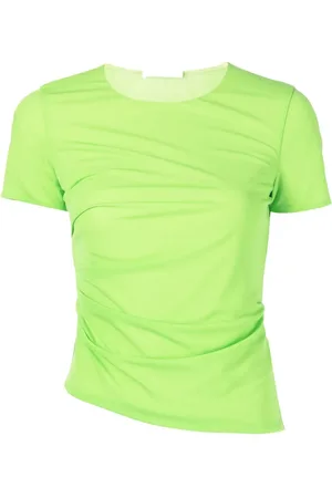 Helmut Lang Playera con detalle fruncido