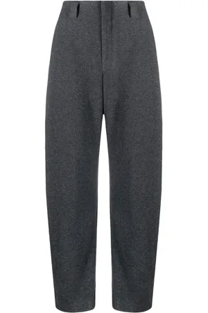 LEMAIRE Pantalones de vestir con tiro alto