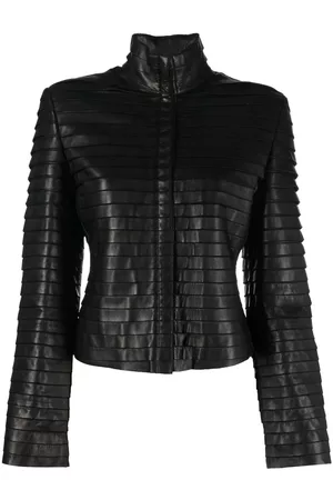 Giorgio Armani Chamarra de canalé 2000