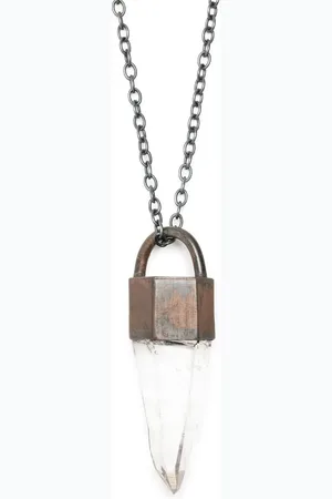 PARTS OF FOUR Collar con dije Talisman de cuarzo