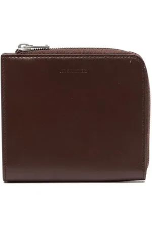 Jil Sander Tarjetero con logo en relieve