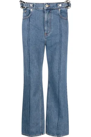 J.W.Anderson Jeans slim con detalle de cadena