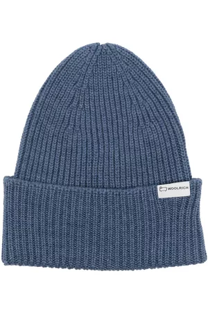 Woolrich Hombre Gorros - Gorro tejido de canalé