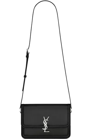 Saint Laurent Mochila tipo mensajero con monograma