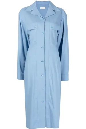 LEMAIRE Vestido con cuello italiano