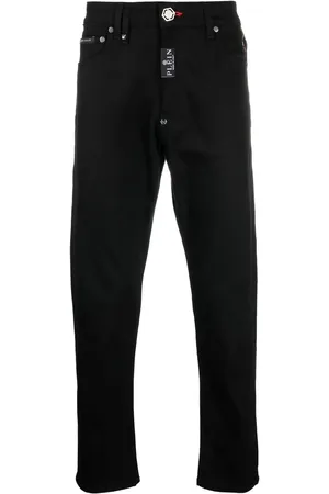 Philipp Plein Jeans rectos con tiro medio