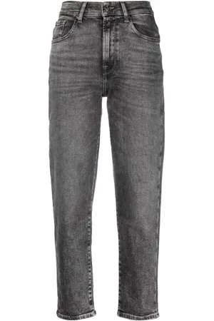 7 for all Mankind Jeans capri con tiro medio