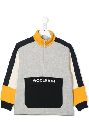 Woolrich Sudadera con diseño color block y cierre
