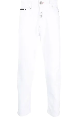 Philipp Plein Jeans rectos con tiro medio