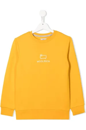Woolrich Sudadera con cuello redondo y logo bordado